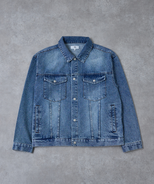 AH ABAHOUSE デニムジャケット gジャン VINTAGE LIKE BLAST DENIM