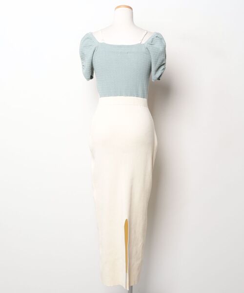 「RESEXXY」 半袖ワンピース FREE ミント レディースの画像2