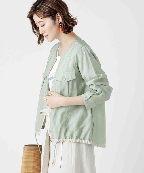 「RIVE DROITE」 ブルゾン FREE ライトグリーン レディースの画像2