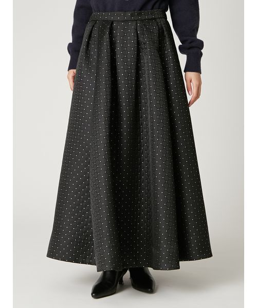 FRAY I.D（フレイ・アイディー） スカート ラメマトラッセタック