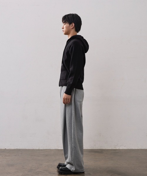 ワイドパンツ スウェットパンツ ジャージ DEEP TUCK SWEAT PANTS