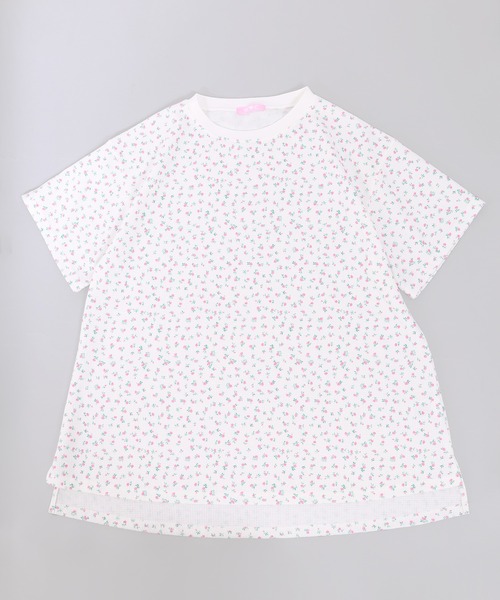 「WC」 半袖Tシャツ FREE サックスブルー レディース_画像7