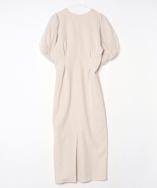 「FILLOU」 半袖ワンピース X-LARGE アイボリー レディース_画像2