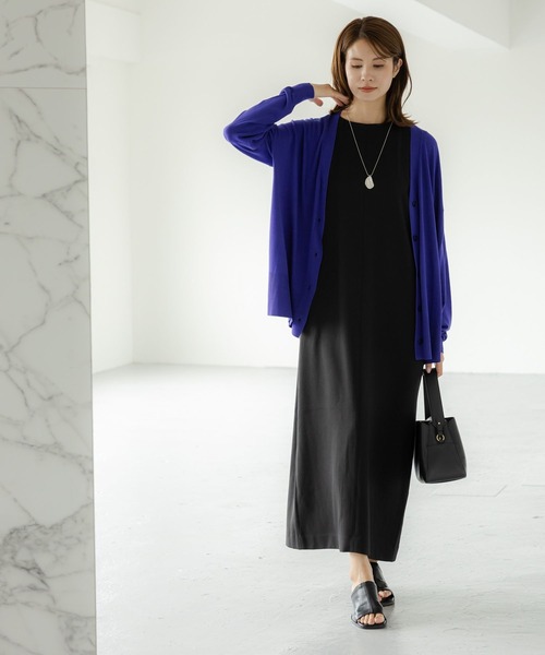 「Elura」 ノースリーブワンピース FREE カーキ レディース_画像4