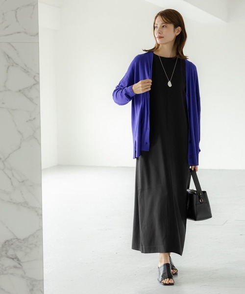 「Elura」 ノースリーブワンピース FREE カーキ レディース_画像5