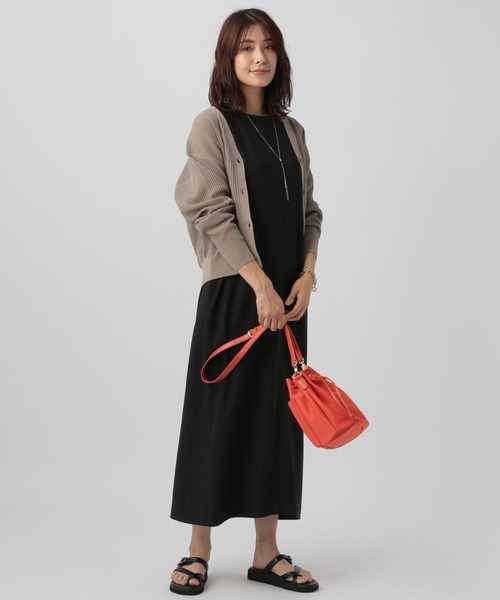 「Elura」 ノースリーブワンピース FREE カーキ レディース_画像8