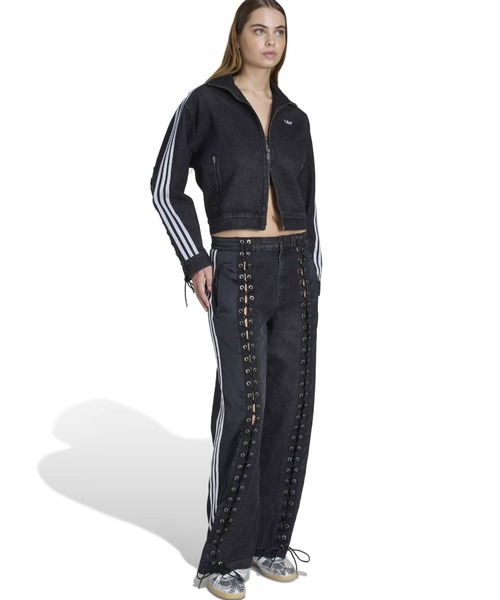 adidas DENIM TRACK PANTS デニムトラックパンツ OT ✨美品adidas DENIM TRACK PANTS