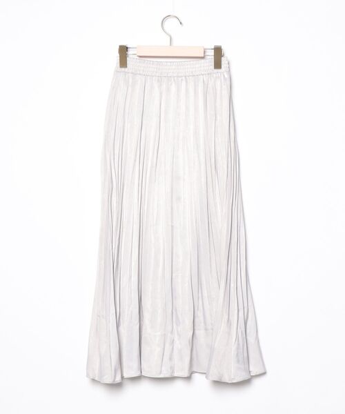 「BAYFLOW」 ロングスカート 2 グレー レディース_画像2