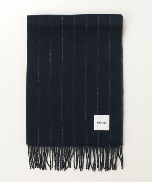 GLOSTER（グロスター） マフラー 「カシミヤブレンド」ウール