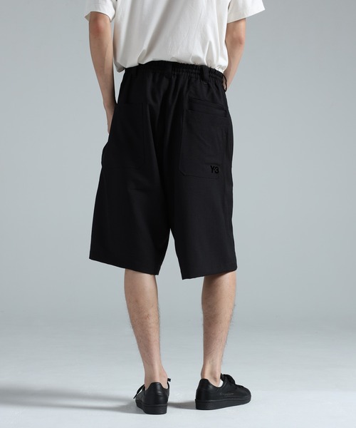 Y-3 パンツ SPORT UNIFORM PLEATED SHORTS メンズ : ZOZOTOWN Yahoo!店