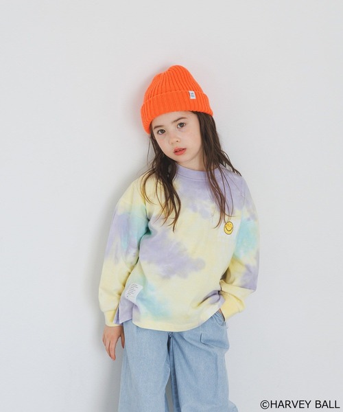 SMILEY FACE（スマイリーフェイス） tシャツ 「」プリントロンT(KIDS