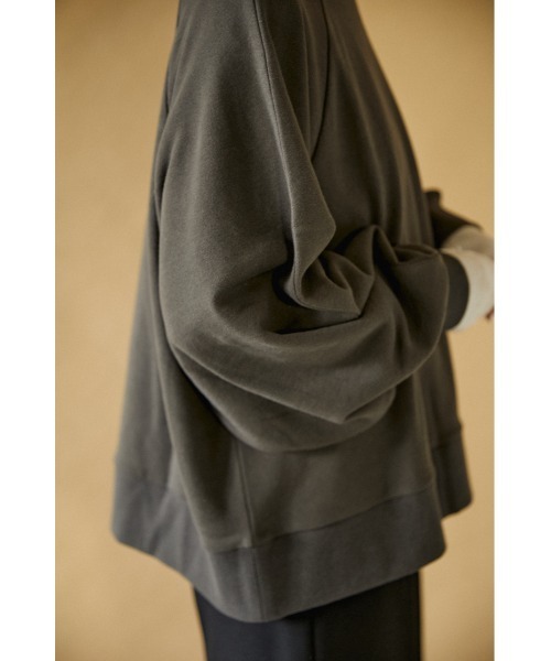 「BLACK BY MOUSSY」 スウェットカットソー FREE パープル レディース_画像5