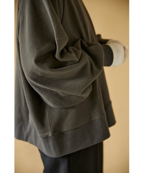 「BLACK BY MOUSSY」 スウェットカットソー FREE パープル レディース_画像7