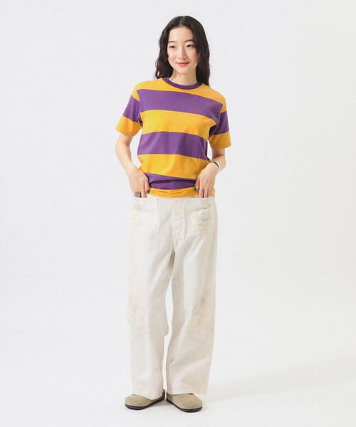BEAMS BOY（ビームス ボーイ） tシャツ 半袖 「別注」WAREHOUSE ＆ CO
