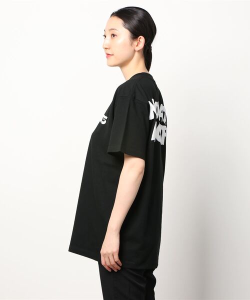 「mmts」 半袖Tシャツ MEDIUM ブラック レディース_画像4