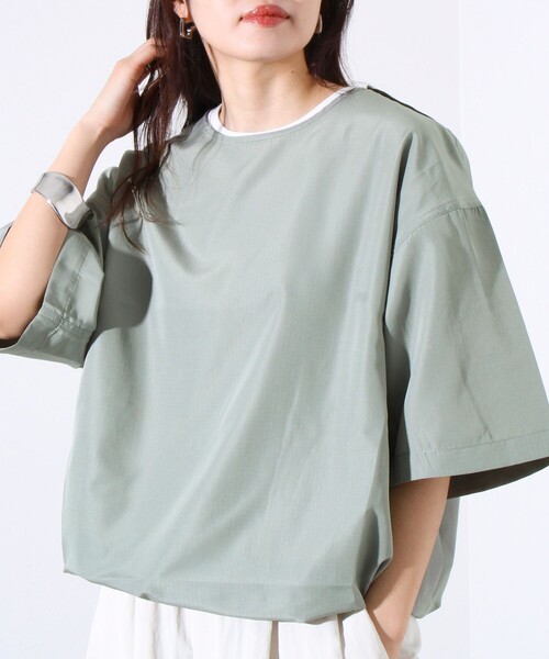 「TAION」 半袖Tシャツ M ブラック メンズ_画像3