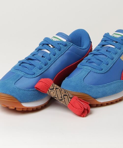 「PUMA」 シューズ 23cm グリーン レディースの画像