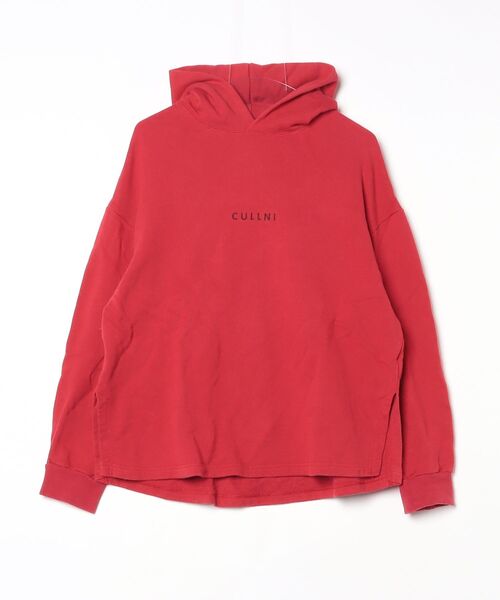 CULLNI（クルニ） プルオーバーパーカー 1 レッド メンズ : ZOZOTOWN 