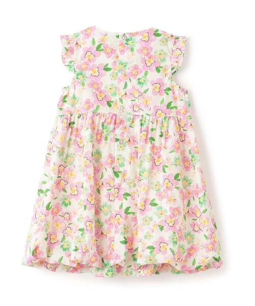 sense of wonder ワンピース 小花柄バルーンワンピース キッズ 子供服