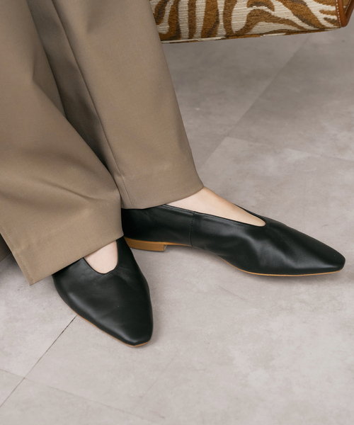 【新品未使用】Spick and Span ポインテッドトゥ フラットシューズ Spick＆Span（スピック アンド スパン） シューズ 「WEB限定サイズあり