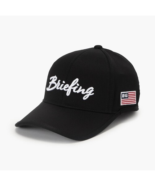 BRIEFING BGロゴ キャップ ブラック、ホワイト　2個セット　新品同様 BRIEFING（ブリーフィング） キャップ 帽子 「BRIEFING GOLF