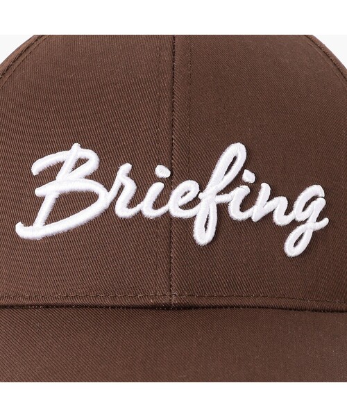 BRIEFING GOLF ブリーフィング スエード ロゴ キャップ ゴルフ BRIEFING（ブリーフィング） キャップ 帽子 レディース 「BRIEFING