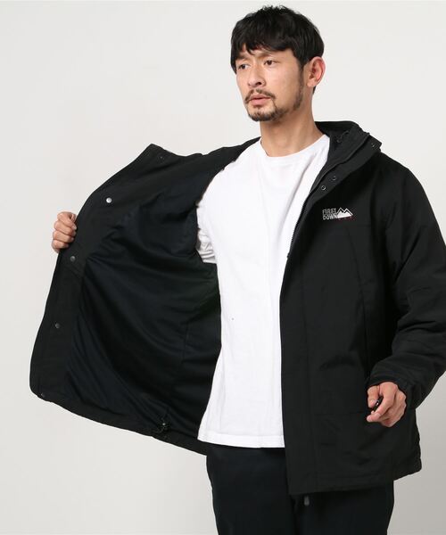 「FIRST DOWN」 マウンテンパーカー M ベージュ メンズ_画像7
