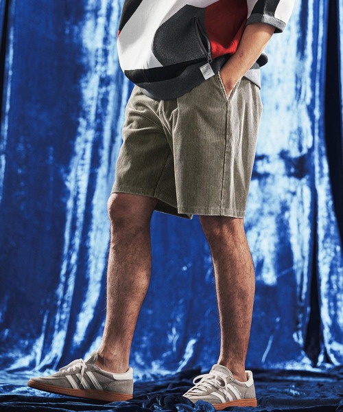 パンツ mp14894- Vintage Wash Corduroy Relax Shorts ショートパンツ(AG06-013scg) メンズ_3
