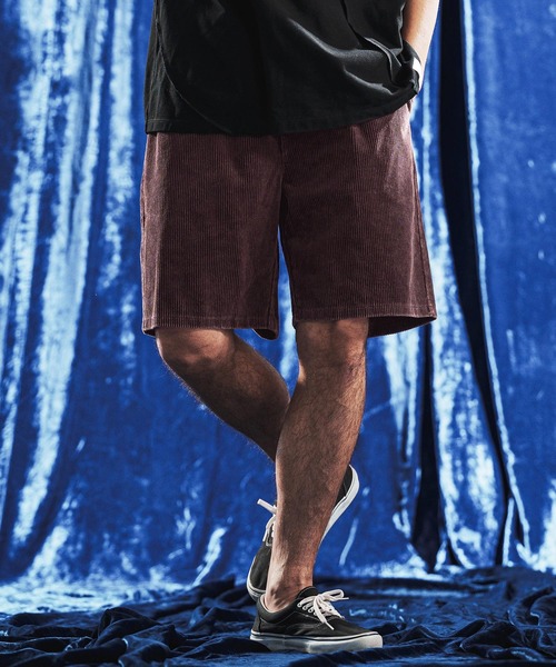 パンツ mp14894- Vintage Wash Corduroy Relax Shorts ショートパンツ(AG06-013scg) メンズ_5