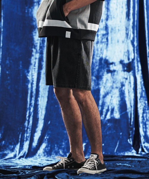 パンツ mp14894- Vintage Wash Corduroy Relax Shorts ショートパンツ(AG06-013scg) メンズ