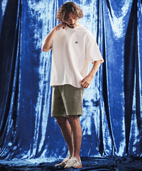 パンツ mp14894- Vintage Wash Corduroy Relax Shorts ショートパンツ(AG06-013scg) メンズ_13