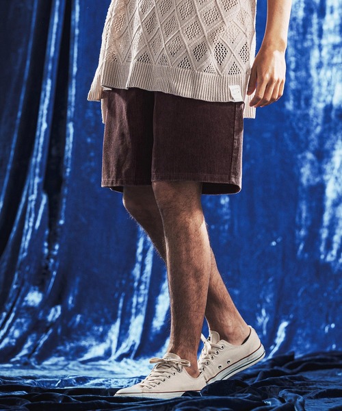 パンツ mp14894- Vintage Wash Corduroy Relax Shorts ショートパンツ(AG06-013scg) メンズ_15