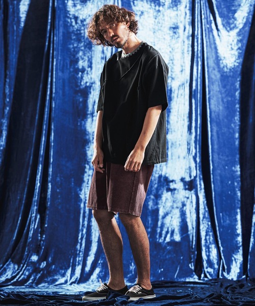 パンツ mp14894- Vintage Wash Corduroy Relax Shorts ショートパンツ(AG06-013scg) メンズ_16