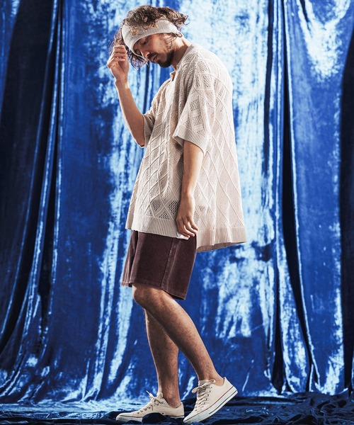 パンツ mp14894- Vintage Wash Corduroy Relax Shorts ショートパンツ(AG06-013scg) メンズ_17