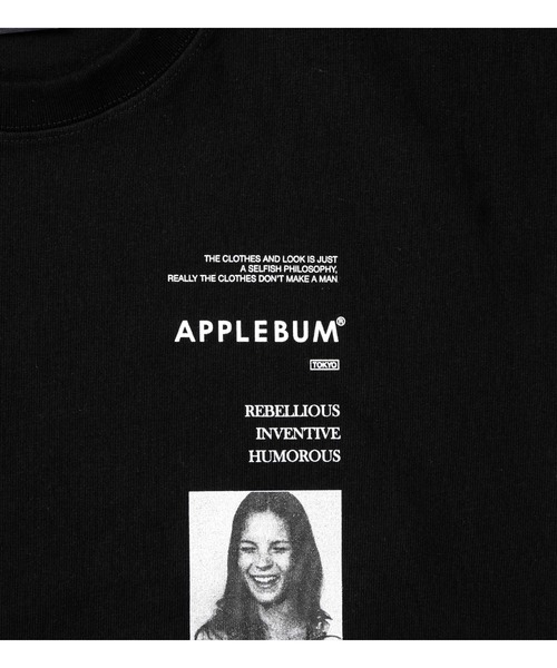 「APPLEBUM」 半袖Tシャツ LARGE ブラック メンズ_画像5