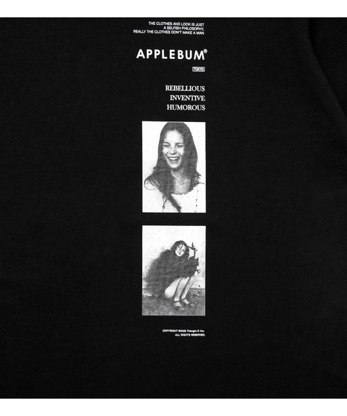 「APPLEBUM」 半袖Tシャツ LARGE ブラック メンズ_画像6