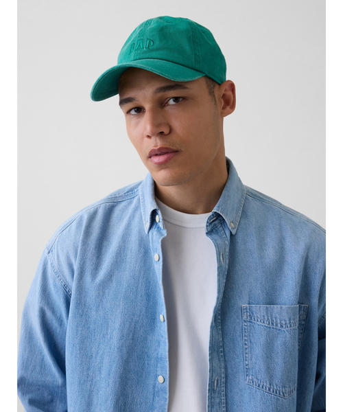 GAP（ギャップ） キャップ 帽子 GAPロゴ ウォッシュ ベースボール