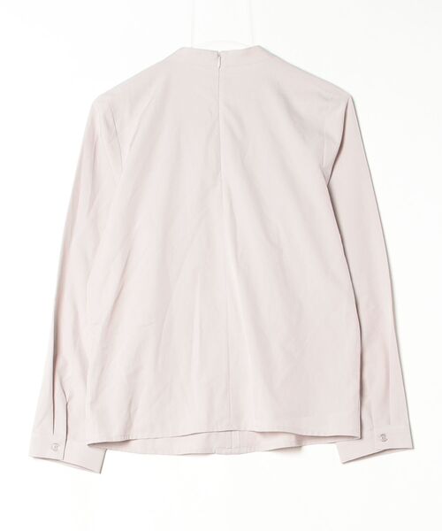 「RUIRUE BOUTIQUE」 長袖ブラウス L グレー レディース_画像2