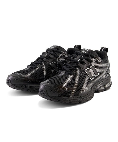 「New Balance」 ローカットスニーカー 25.0cm ブラック メンズ_画像3