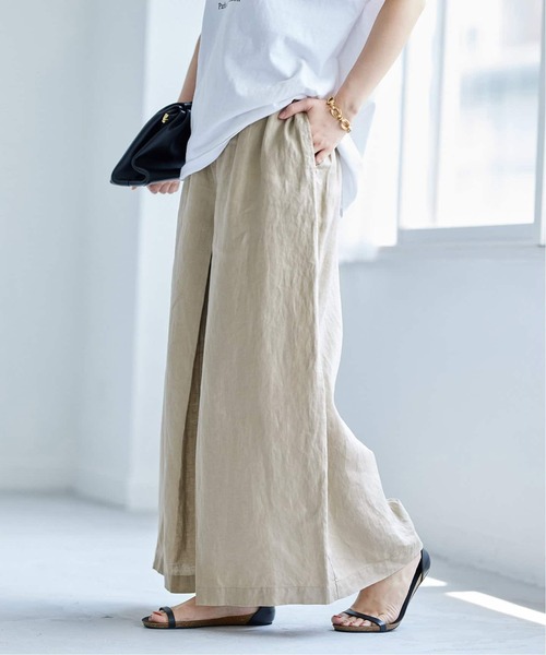 SO リネンタックキュロット　40 journal standard※最終値下 JOURNAL STANDARD｜《WEB限定追加予約2》リネン タックキュロット