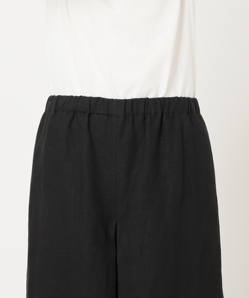 JOURNAL STANDARD リネンタックキュロット　ベージュ Lサイズ ジャーナルスタンダード JOURNAL STANDARD 《》リネン タック