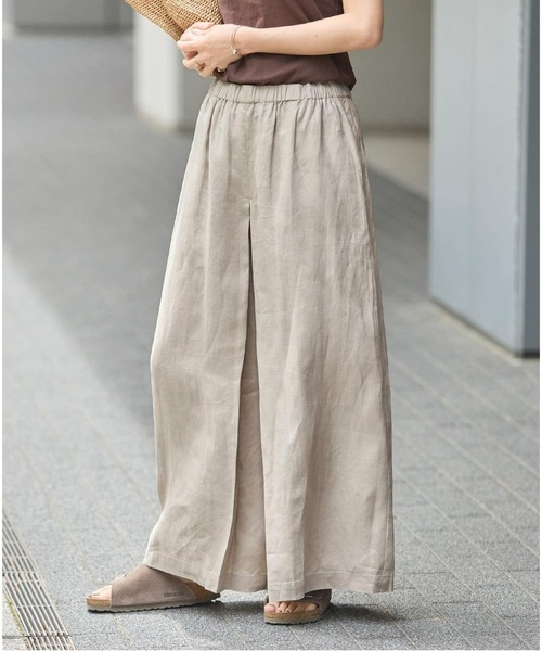 SO リネンタックキュロット　40 journal standard※最終値下 JOURNAL STANDARD｜《WEB限定追加予約2》リネン タックキュロット