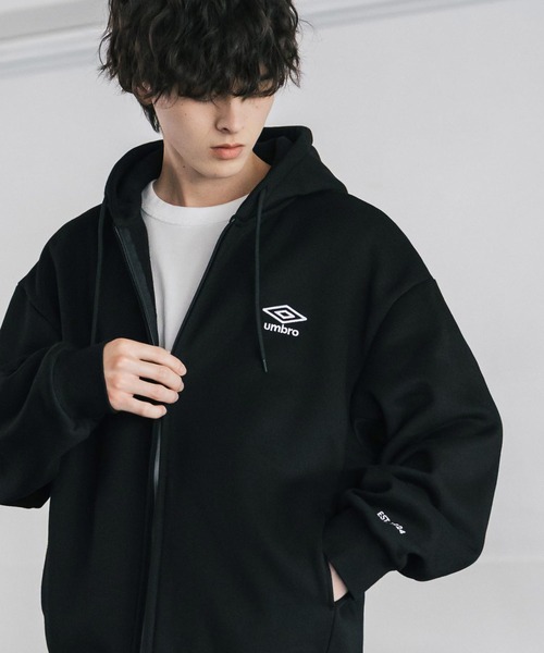umbro（アンブロ） ジップアップパーカー M 杢グレー メンズ