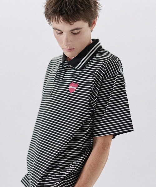  x THRASHER コラボ ポロシャツ THRASHER（スラッシャー） ポロシャツ 半袖 THRASHER×MSG 別注 ワン