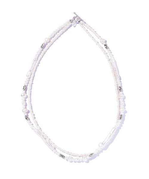 ネックレス 「les bon bon」quiet luster necklace/クワイエット ラスター ネックレス BOB955 レディースの画像