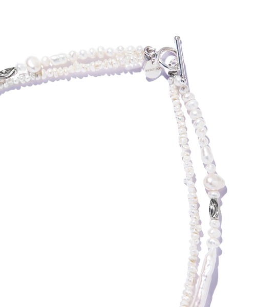 ネックレス 「les bon bon」quiet luster necklace/クワイエット ラスター ネックレス BOB955 レディースの画像