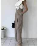 サロペット オーバーオール TUCK CAMI...の詳細画像4