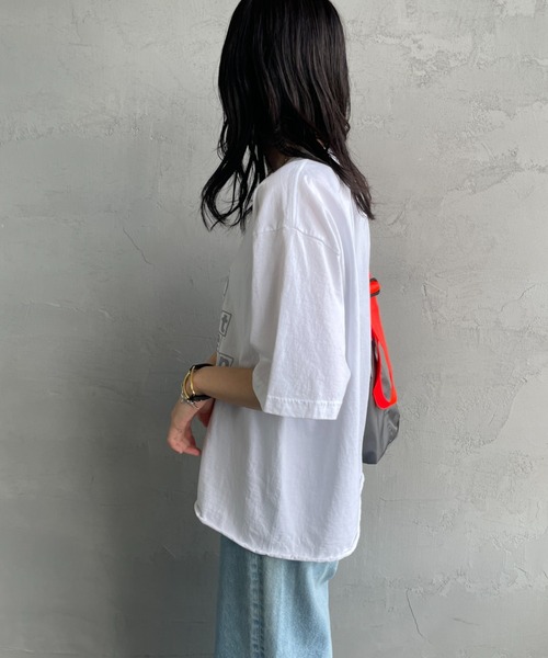 「FUNG」 半袖Tシャツ M ホワイト レディース_画像7