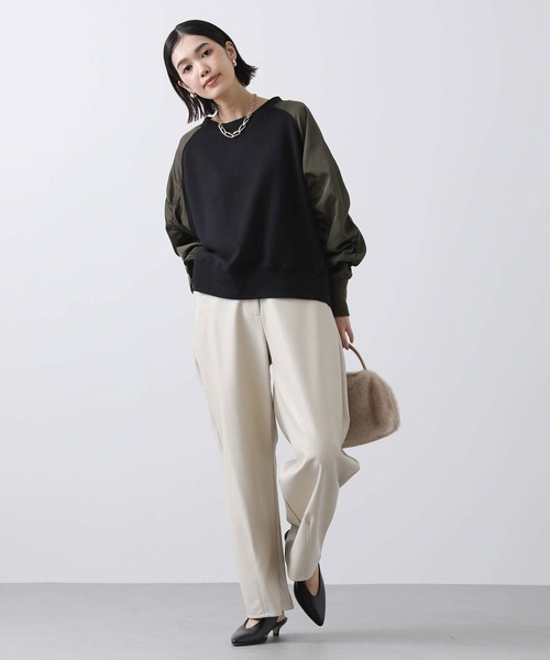 「Gready Brilliant」 「favori」長袖カットソー 38 トップグレー レディース_画像2