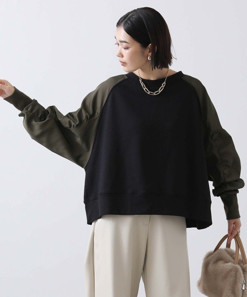 「Gready Brilliant」 「favori」長袖カットソー 38 トップグレー レディース_画像9
